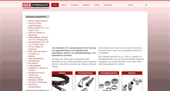 Desktop Screenshot of gsshydraulics.nl